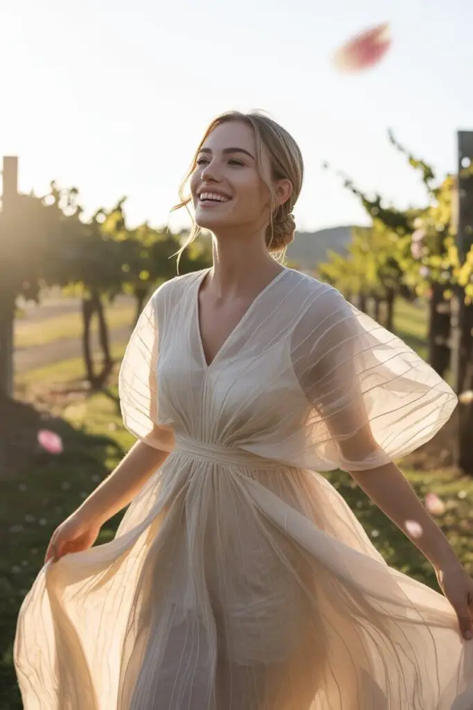 Wedding Dress Comfort Tips for All-Day Wear: Because Nobody Wants to Limp Down the Aisle 2 Breathable Fabrics = No Swamp Dress