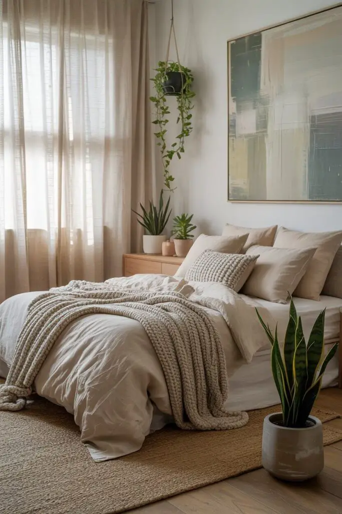Fresh Bedroom Style Ideas That’ll Actually Make You Want to Stay In 4 Bring in Some Nature (Without Turning It Into a Jungle)