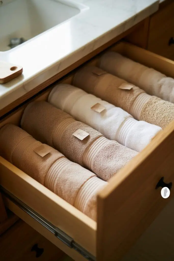 How to Keep Bathroom Towels Organized Without Losing Your Mind 5 Cabinets and Drawers