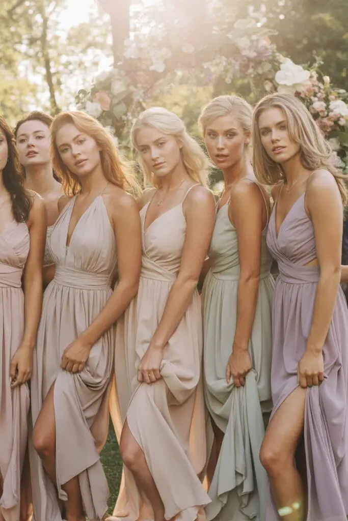Nice Bridesmaid Dresses: Styles Your Squad Will Actually Love (And Not Secretly Hate 😅) 10 Chiffon – Light, Airy, and Forgiving