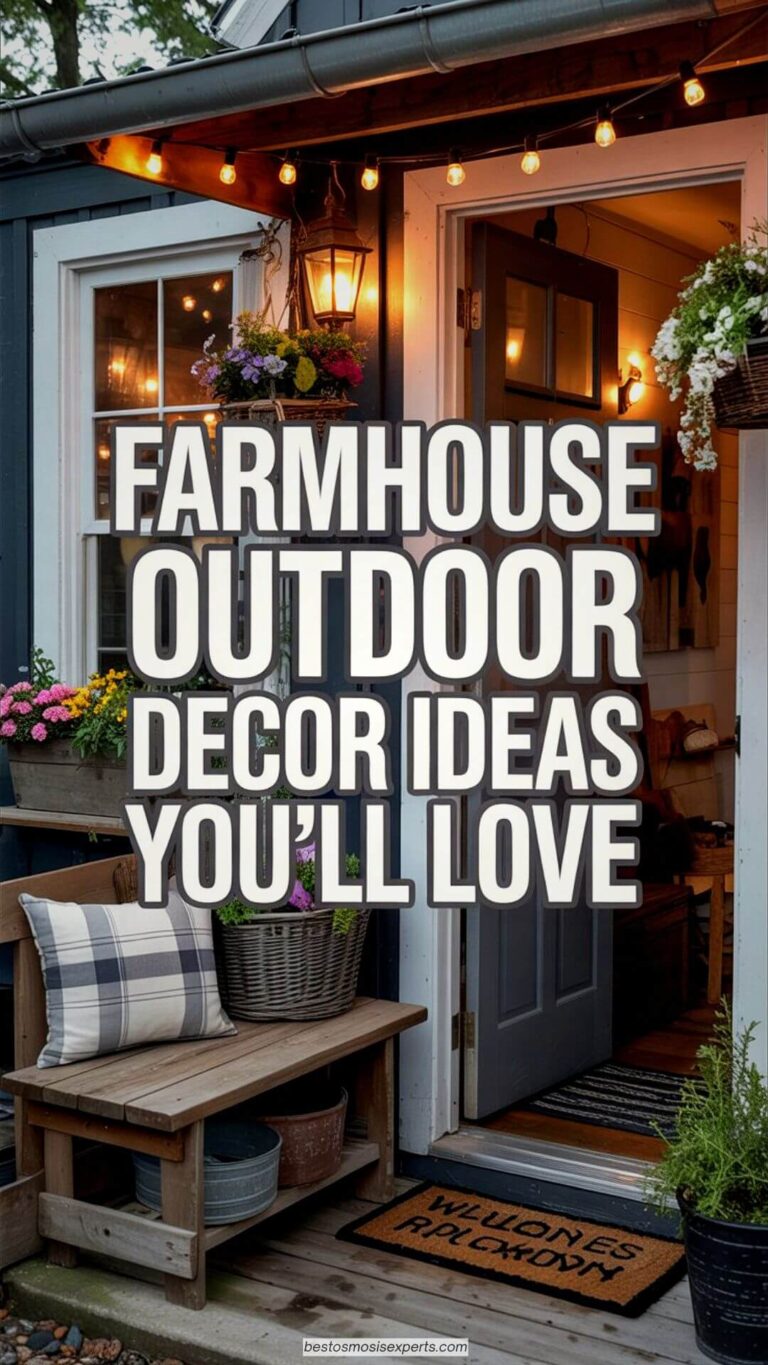 Farmhouse Outdoor Decor Ideas: 13 Charming Ways to Style Your Yard