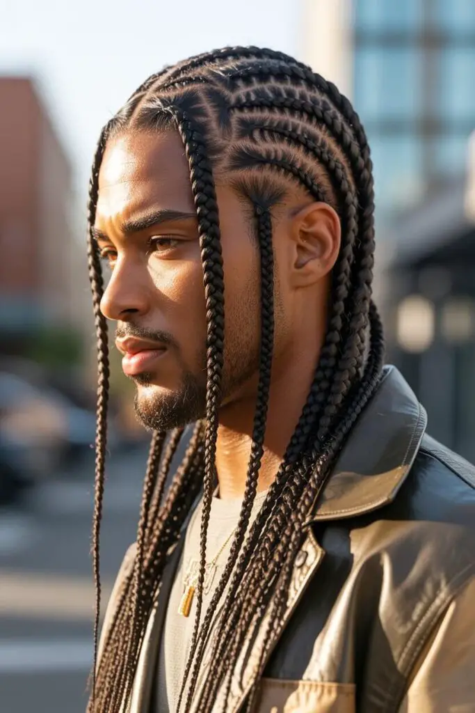 Hair Braids Styles for Men: The Ultimate Guide to Braided Swagger 5 Feed-In Braids The Sleek Illusion
