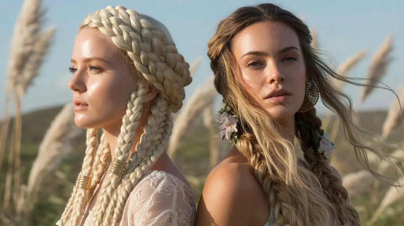 Goddess vs. Boho Braids
