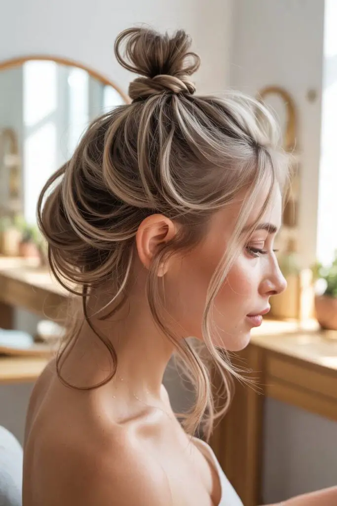 Half-Up Top Knot