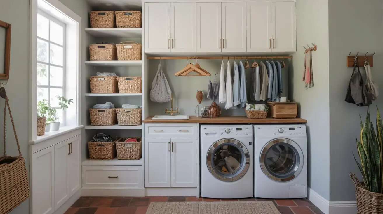 How to Design a Laundry Room That Doubles as a Mudroom