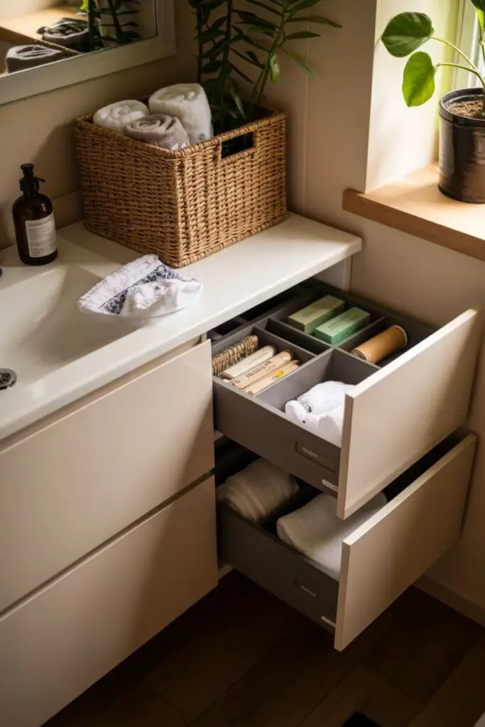 How to Update Your Bathroom Without Remodeling (And Save Big!) 6 Invest in Clever Storage Solutions
