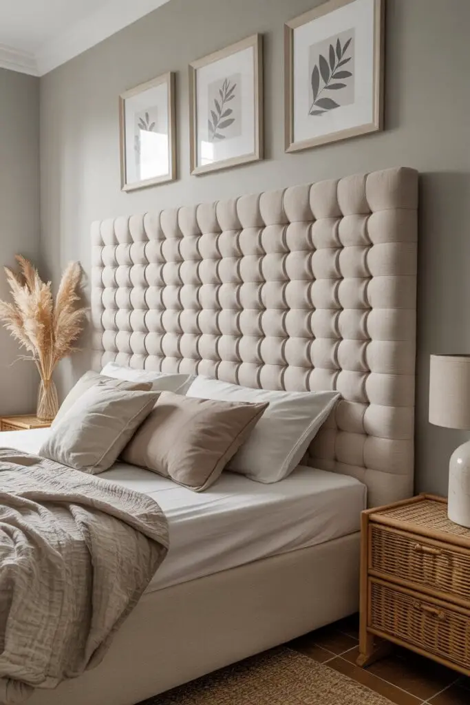 What Material is Best for Tufted Headboards? Let’s Dive In! 3 Linen – Casual Elegance