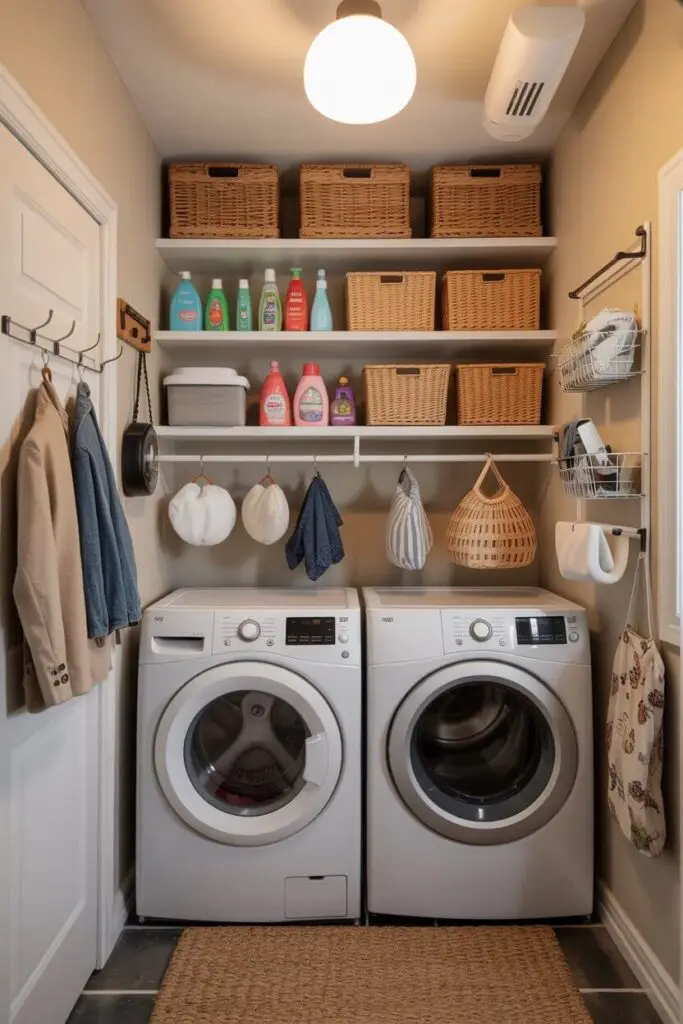 How to Make a Small Laundry Room Functional: Tips, Tricks & a Touch of Humor 1 Maximize Vertical Space Don’t Let Walls Go to Waste!