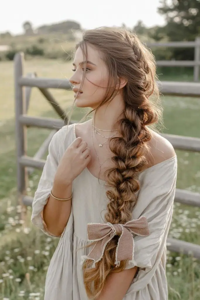 Boho Braids Hairstyles Ideas: 13 Effortlessly Cool Looks You’ll Wanna Try ASAP 3 Messy Fishtail Braid