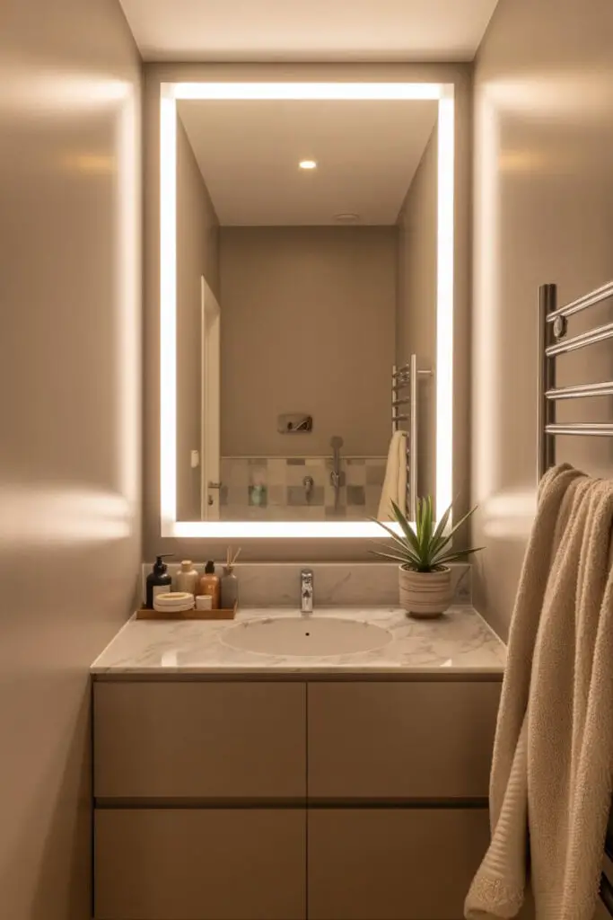 How to Decorate a Small Bathroom with No Window 10 Mirrors Your Secret Weapon