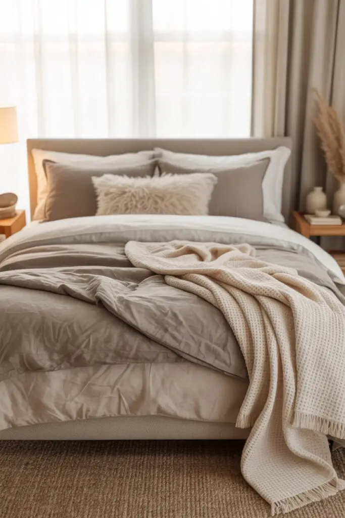 Neutral Bedroom Accessories: Effortless Style Without the Snooze Factor 3 Neutral Bedding That Feels Like a Hug