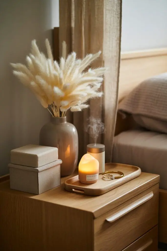 Neutral Bedroom Accessories: Effortless Style Without the Snooze Factor 7 Nightstands & Decor Small Touches, Big Impact