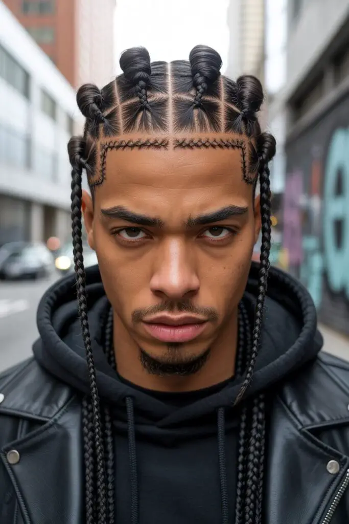 Hair Braids Styles for Men: The Ultimate Guide to Braided Swagger 6 Pop Smoke Braids For the Modern Rebel