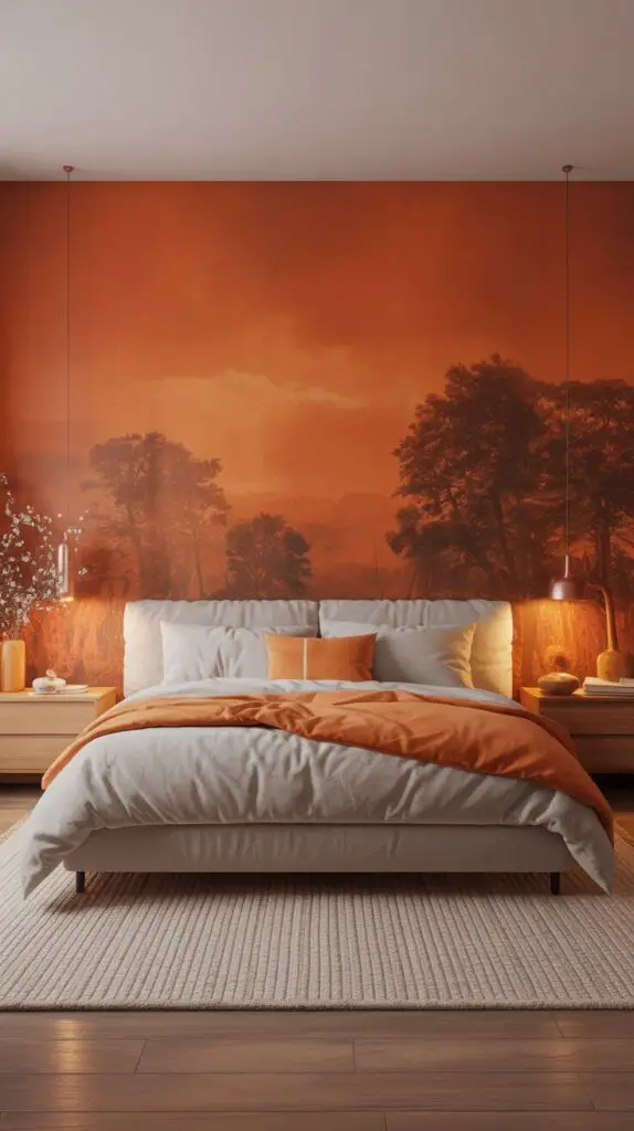 Is Orange Good for a Bedroom? Let's Talk About It đ 4 Real-Life Orange Bedroom Wins