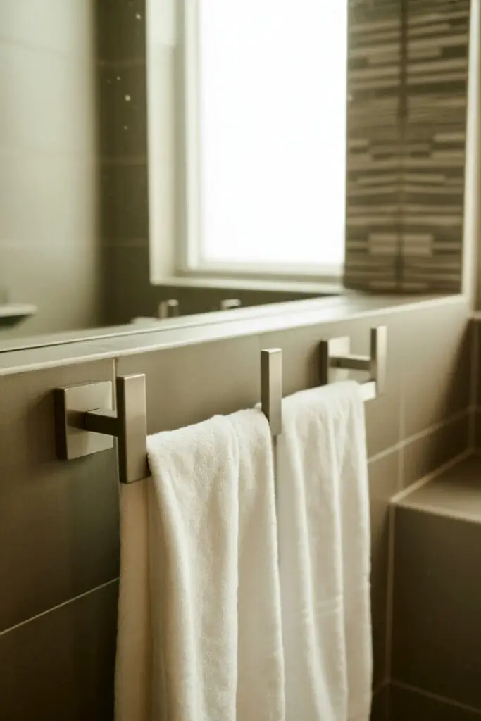 How to Update Your Bathroom Without Remodeling (And Save Big!) 9 Replace That Old Towel Bar