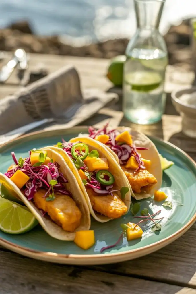 Easy Fish Tacos Recipes: Your No-Fuss Guide to Taco Greatness 🌮🐟 7 Spicy Mango Slaw