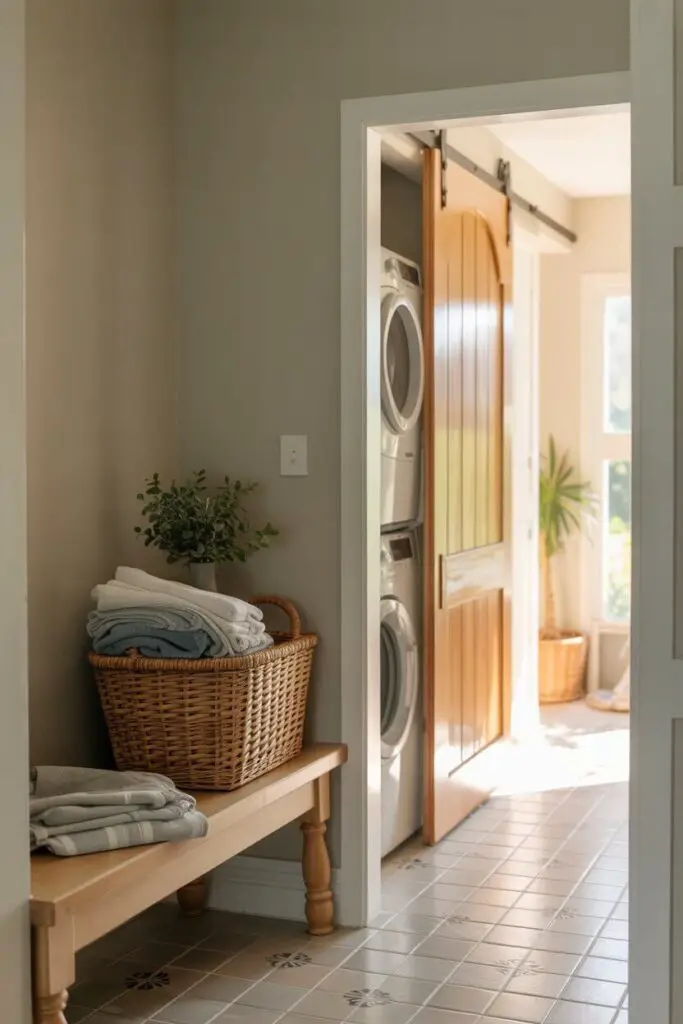 How to Design a Laundry Room That Doubles as a Mudroom: A Practical Guide for Your Home 3 The Door Dilemma