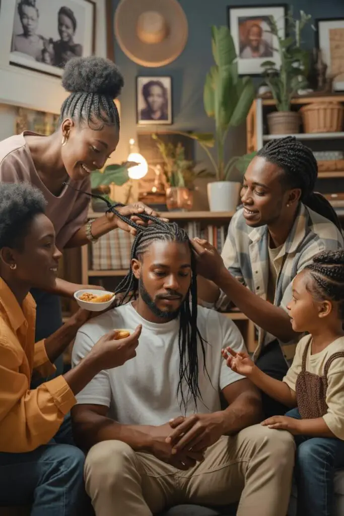 Why Are Men’s Braids Important? Let’s Talk About It, Bro 5 They Bring the Community Closer