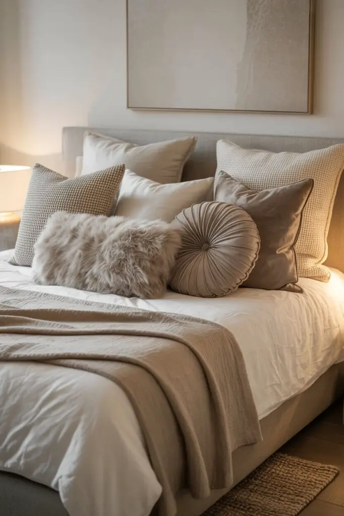 Neutral Bedroom Accessories: Effortless Style Without the Snooze Factor 2 Throw Pillows The MVPs of Bedroom Accessories