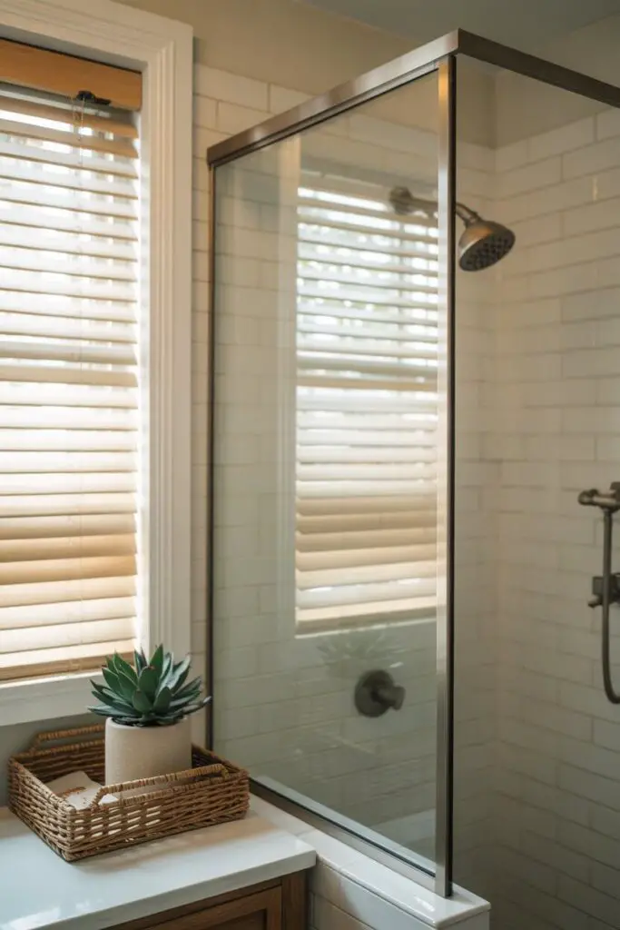 How to Update Your Bathroom Without Remodeling (And Save Big!) 12 Try a Glass Shower Screen