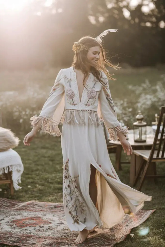 Boho Wedding Dress Ideas That’ll Make You Say “I Do” to the Dress 6 Unexpected Boho Touches You’ll Love