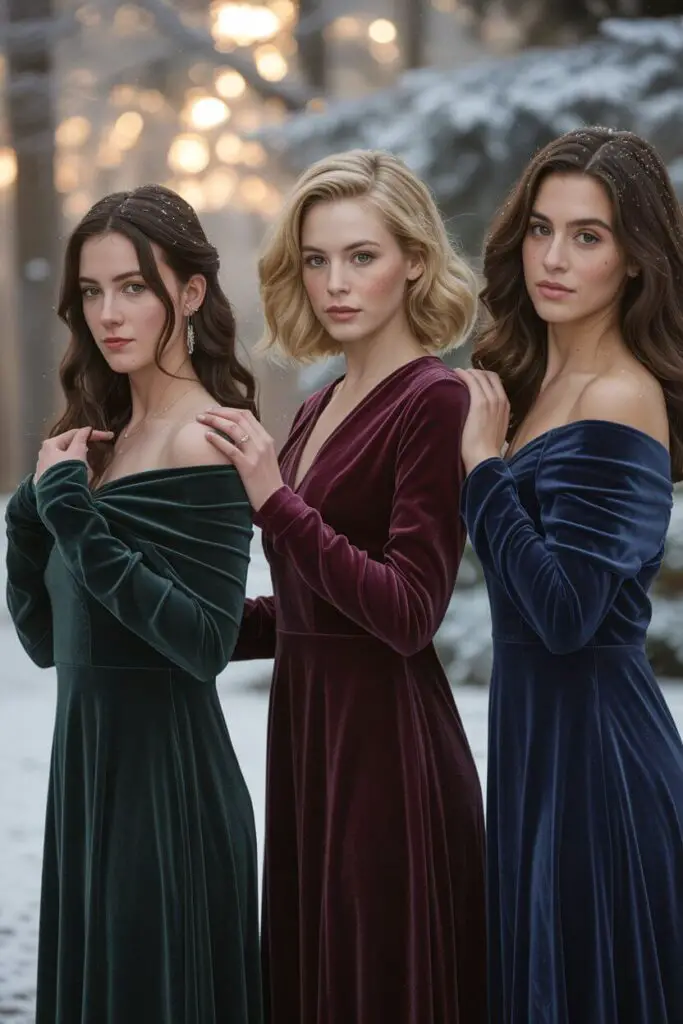 Nice Bridesmaid Dresses: Styles Your Squad Will Actually Love (And Not Secretly Hate 😅) 11 Velvet – Luxe AF for Winter Vibes