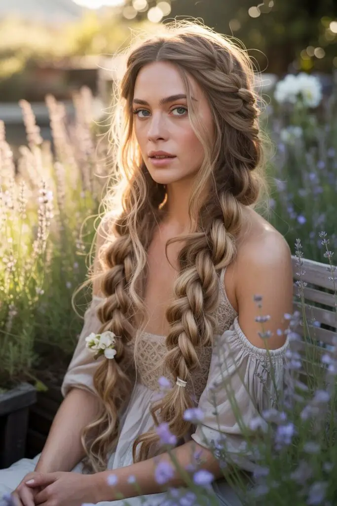 Boho Braids Hairstyles Ideas: 13 Effortlessly Cool Looks You’ll Wanna Try ASAP 13 Waterfall Braid