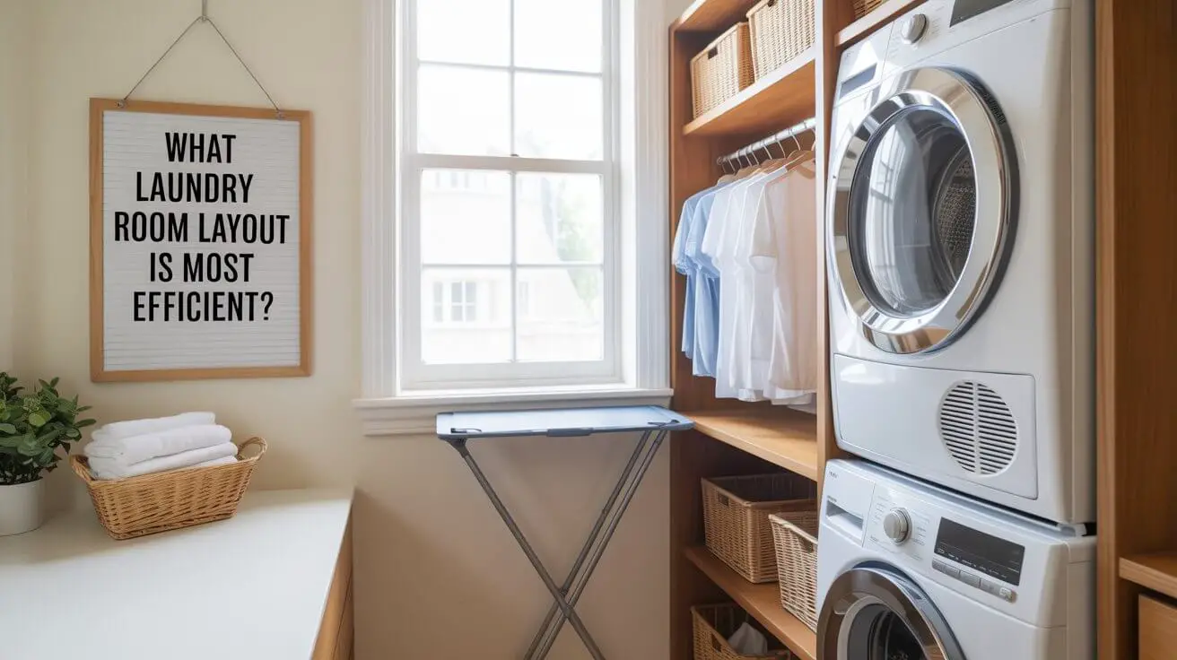 What Laundry Room Layout is Most Efficient
