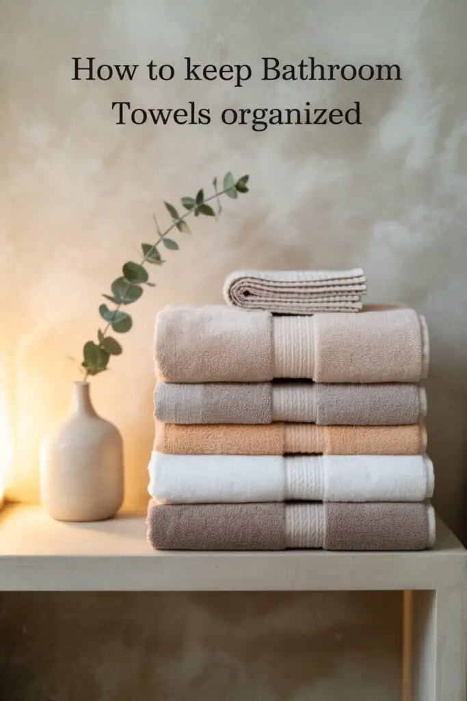 How to Keep Bathroom Towels Organized Without Losing Your Mind 1 Why Organizing Towels Actually Matters