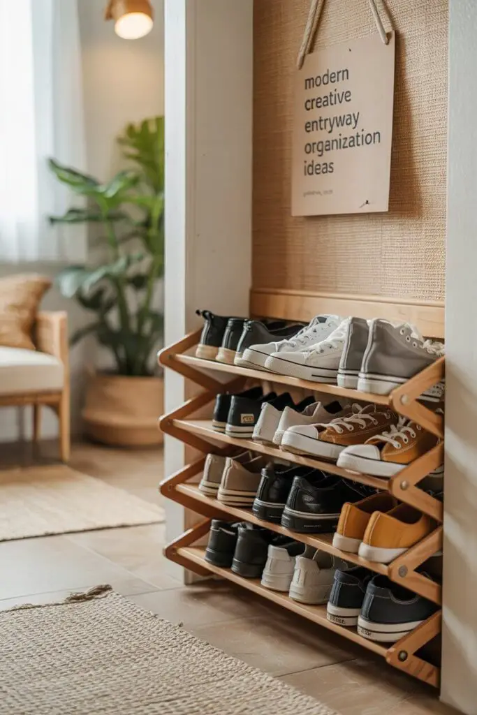 A Shoe Organizer Because Shoes Deserve Their Own Home