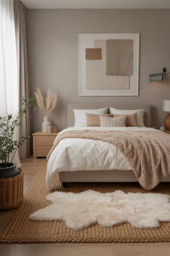 How to Create a Cozy and Classy Bedroom: 11 Tips for the Perfect Sanctuary 8 A Soft Rug for Underfoot Comfort