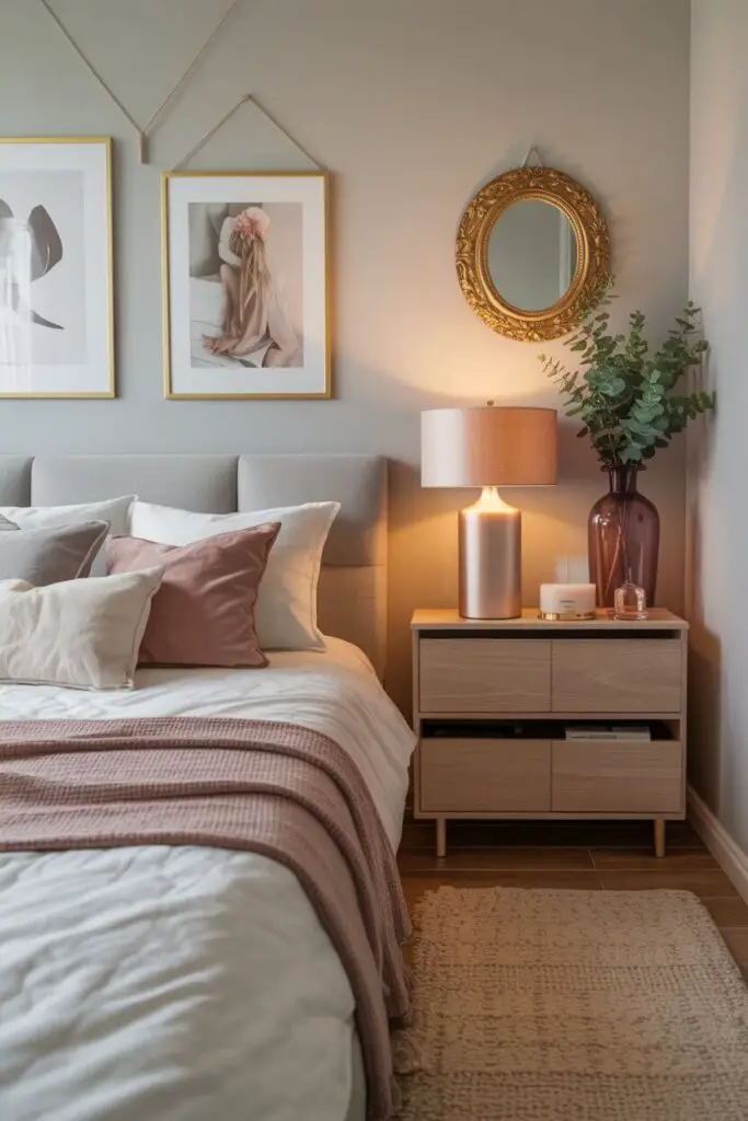 How to Make Your Small Bedroom Look Classy Without Breaking the Bank 6 Add a Few Elegant Accents