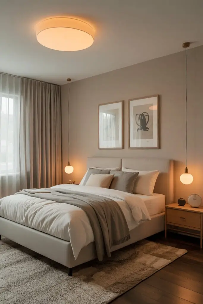 Ambient lighting that flatters the room