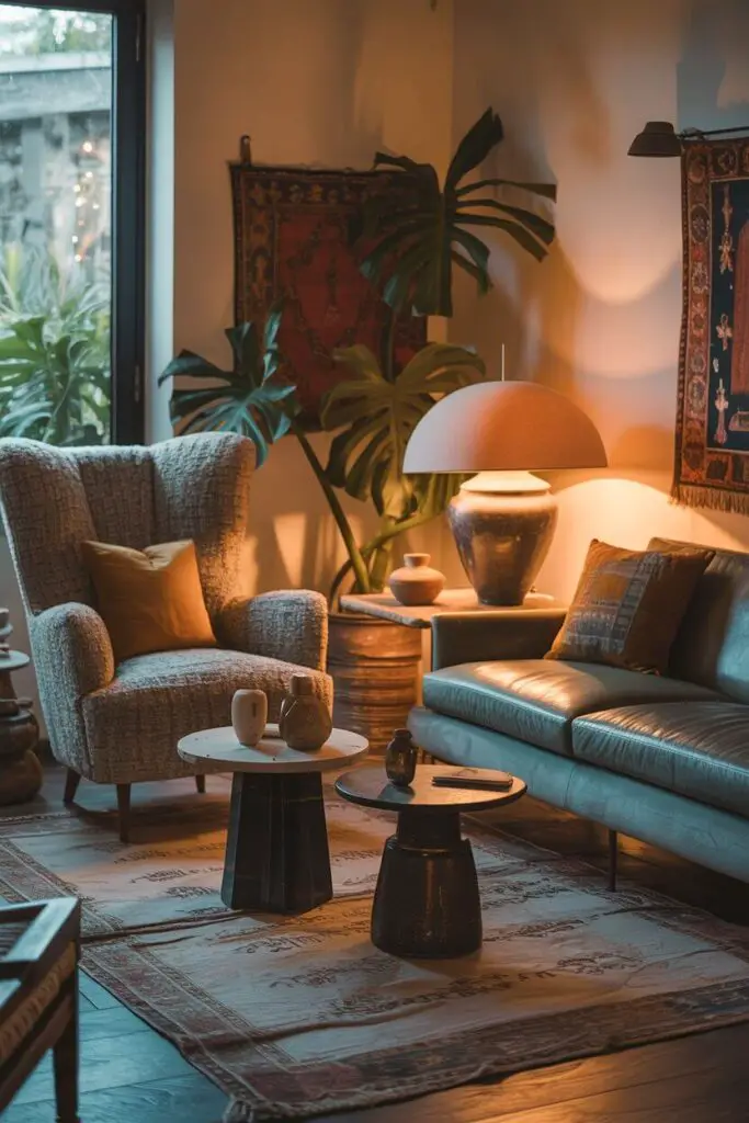 How to Mix and Match Eclectic Furniture in a Room (Without It Looking Like a Yard Sale) 2 Balance Proportions and Scale