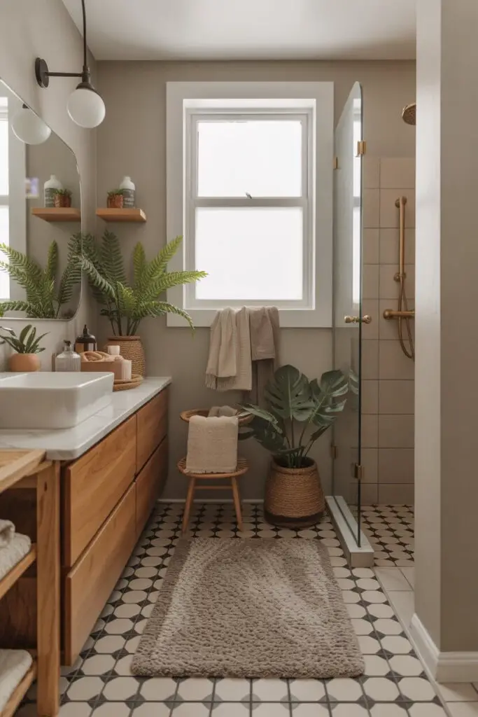 Bath mats and runners