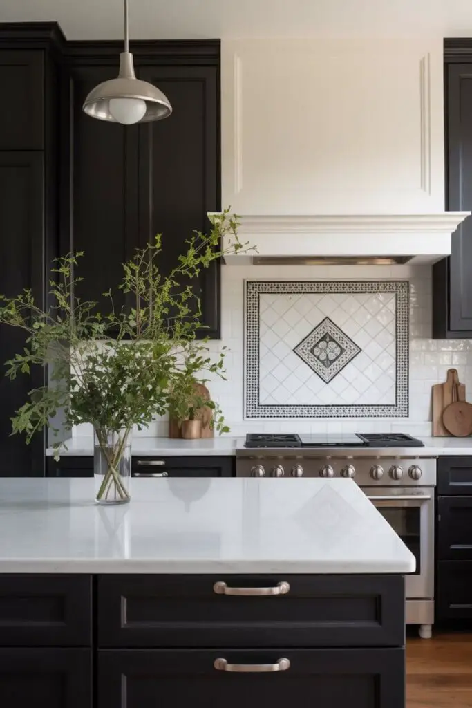 How to Design a Luxury Kitchen with a Bold Black and White Theme 2 Black-Dominant Kitchens