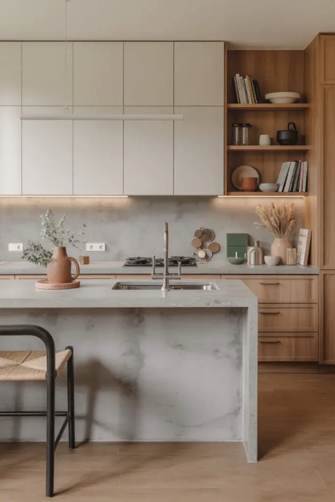 What Modern Materials Are Ideal for a Luxury Kitchen? Your Guide to Stunning, Functional Choices 9 Concrete (Polished, Not Just Poured)
