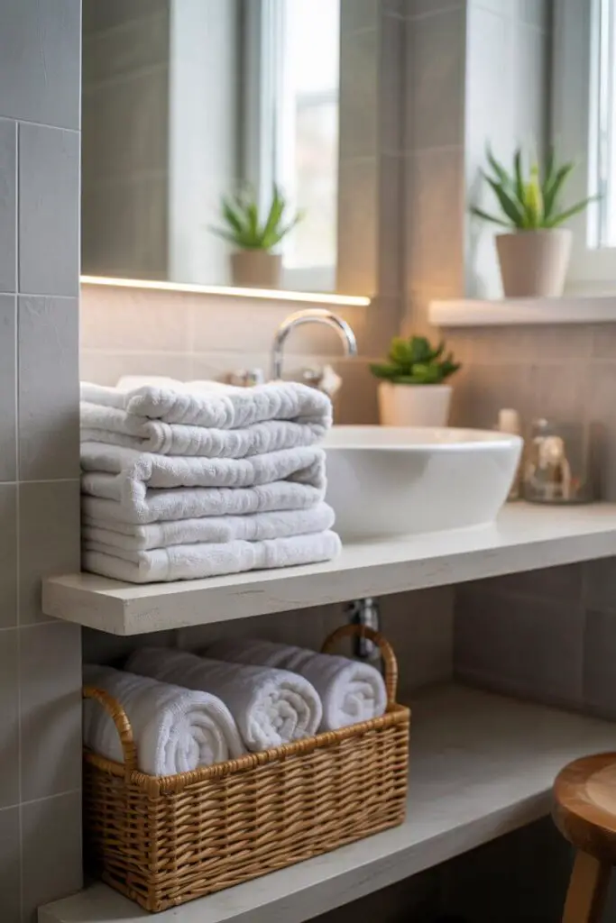 Decide Where Towels Should Actually Live