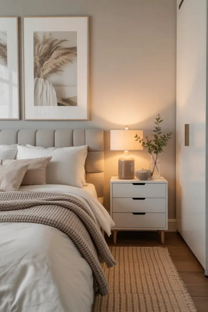 How to Add an Elegant Touch to a Small Bedroom (Without Breaking the Bank) 4 Declutter, Declutter, Declutter