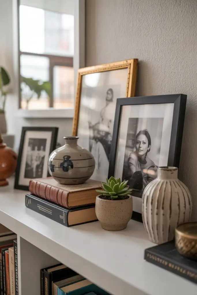 How to Make an Eclectic Home Cozy and Welcoming: 13 Ideas That Actually Work 9 Display Personal Collections Thoughtfully