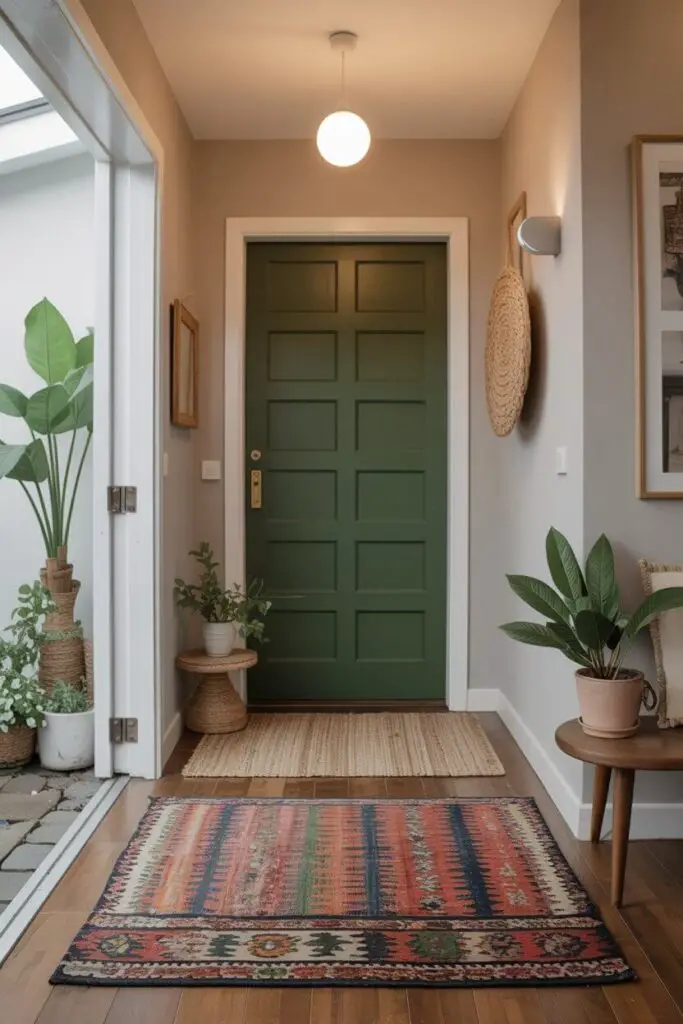 How to Design an Eclectic Entryway (That Wows Before They’ve Even Taken Off Their Shoes) 8 Don’t Forget the Floor