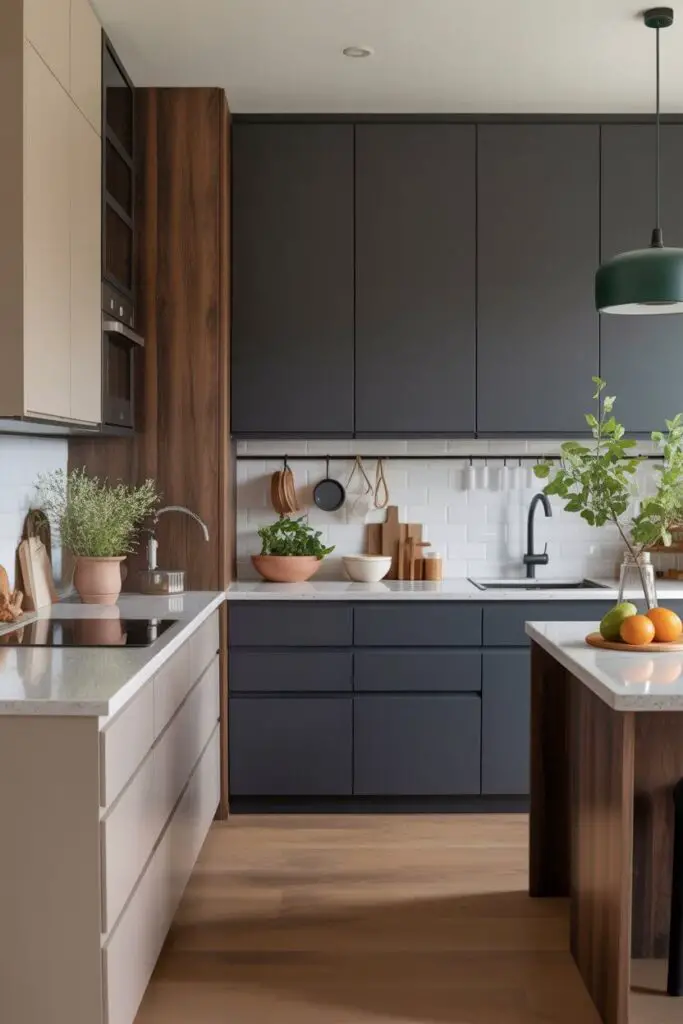 How to Design a Luxury Kitchen with a Bold Color Scheme 10 Don’t Shy Away from Dark Colors