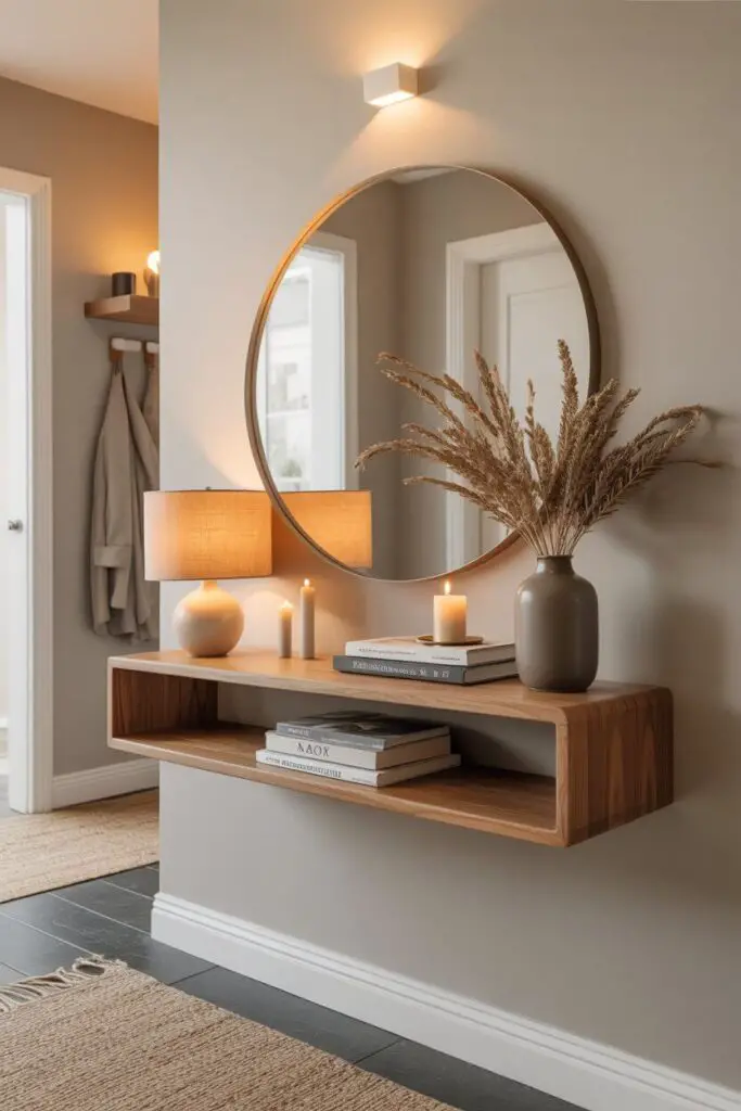 Floating Wall-Mounted Tables