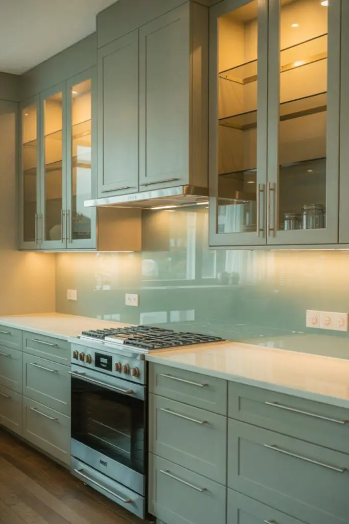 What Modern Materials Are Ideal for a Luxury Kitchen? Your Guide to Stunning, Functional Choices 7 Glass Reflective and Refined
