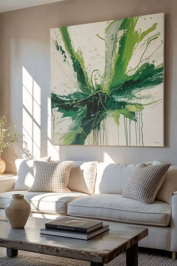 How to Create an Eclectic Home with Art and Furniture 7 Go Big with Statement Pieces