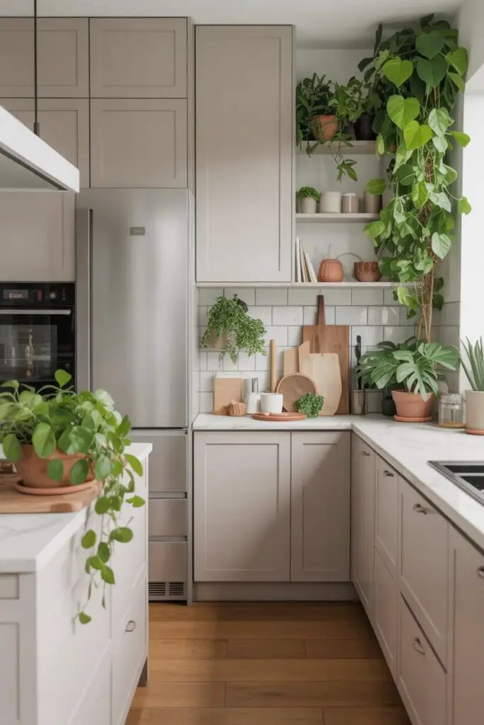 13 Chic Modern Luxury Kitchen Decor Ideas You’ll Actually Want in Your Home 11 Greenery That Brings It to Life