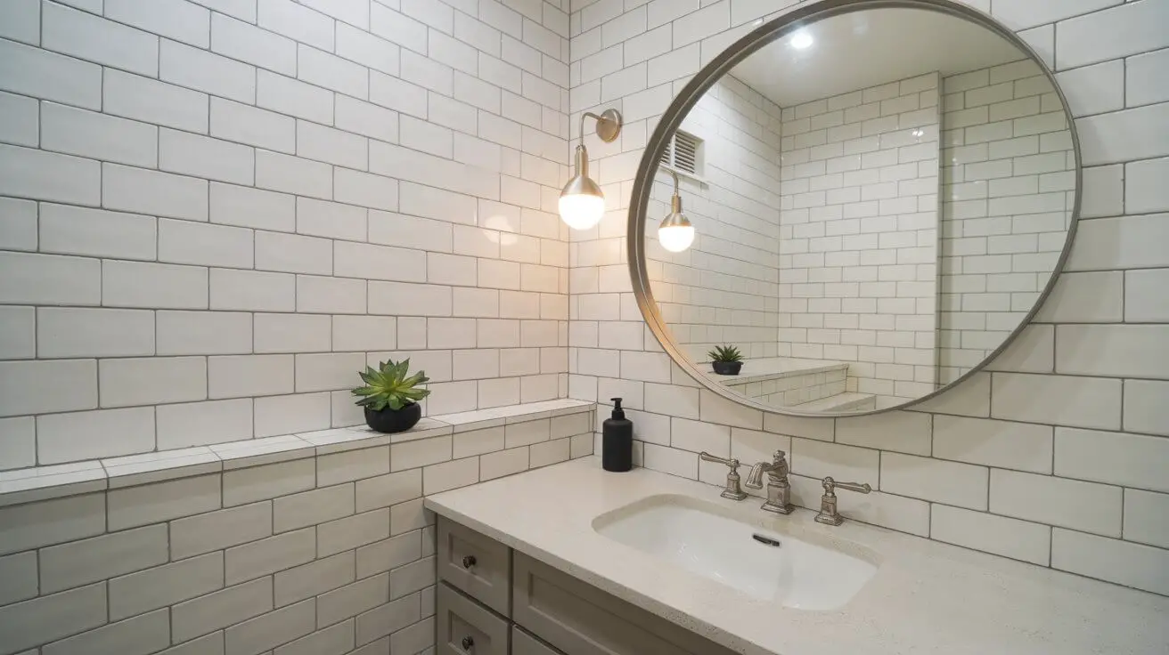How to Brighten a Small Bathroom Without Windows