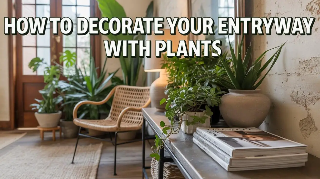 How to Decorate Your Entryway with Plants