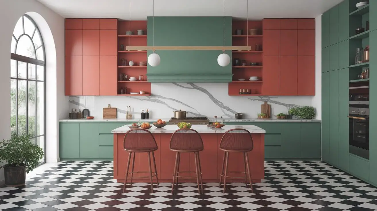 How to Design a Luxury Kitchen with a Bold Color Scheme