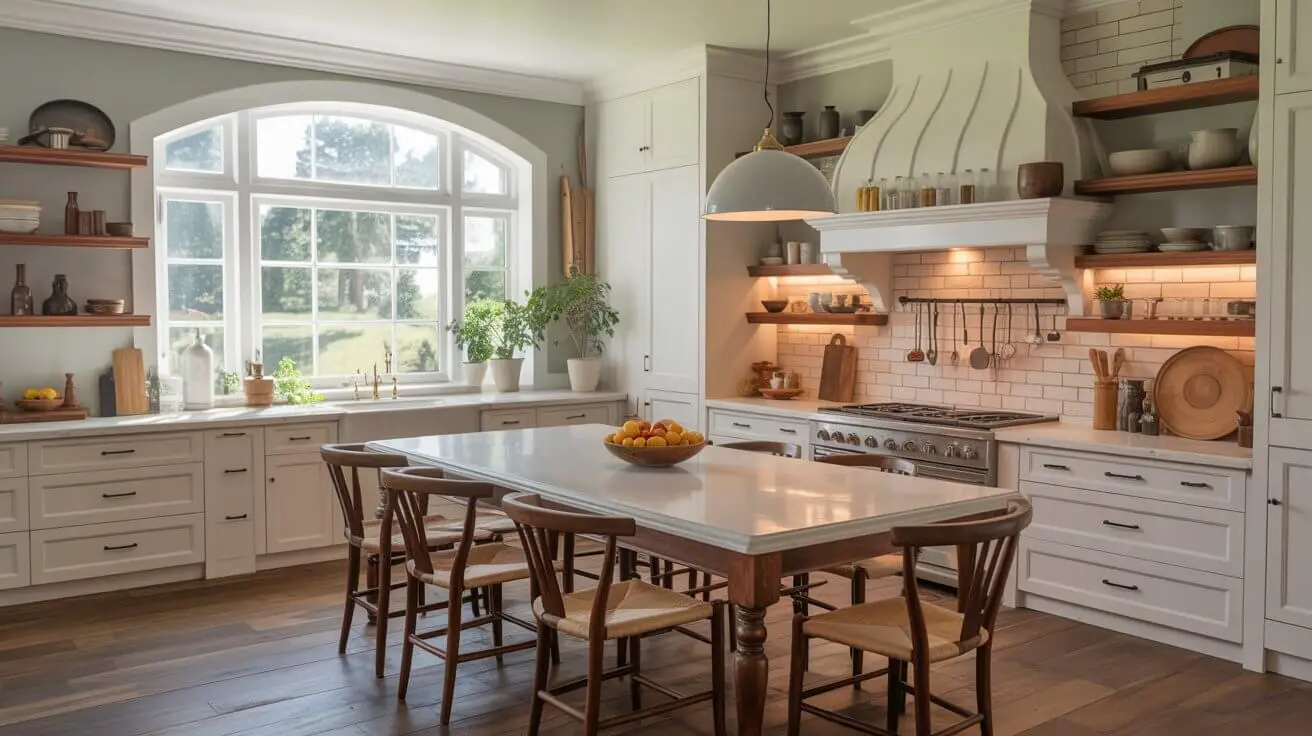 How to Design a Luxury Kitchen with a Modern Farmhouse